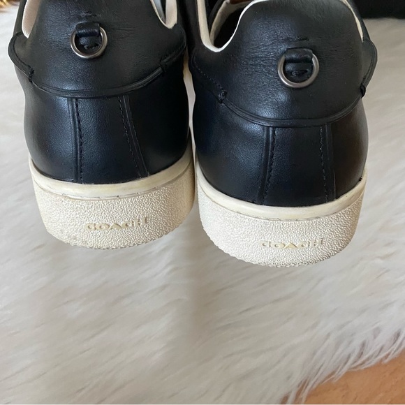 Coach Low Top Leather Sneakers - Picture 7 of 13